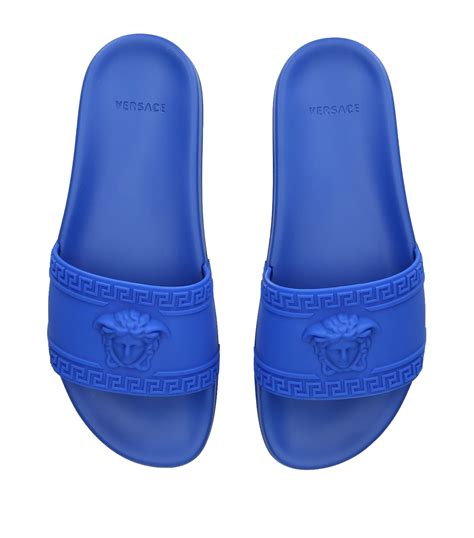 versace medusa pool slide sandals